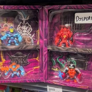 Brand New Masters Of The Universe Mini Eternia 3 Mini Figure Set